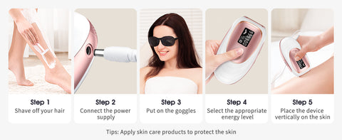 IPL Laser Epilator ice Cooling 999900 Flashes 2 Modes for Women Hair Trimmer Man Shaver Remover Bikinis Hair Cutting Machine