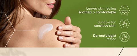 Aveeno Daily Moisturising Body Lotion 500ml, Suitable For Sensitive Skin, With Soothing Oats & Rich Emollients, Long-lasting 48h