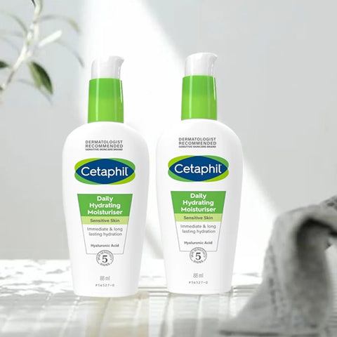 CETAPHIL DAILY HYDRATION MOIST 88ML,  Hyaluronic Acid, Suitable for sensitive skin,