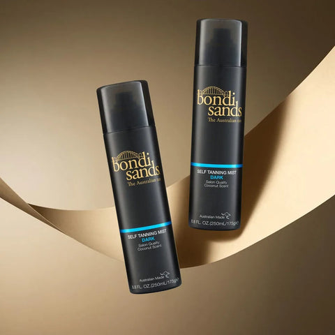 BONDI SANDS SELF TAN MIST DARK  250ML,Natural golden glow, with aloe vera, scent of fresh coconut, long lasting