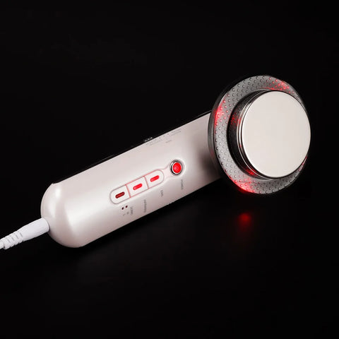 Ultrasonic Cavitation Face Lifting Beauty Machine EMS Infrared Ultrasound Body Slimming Massager Fat Burner Anti Wrinkle Device