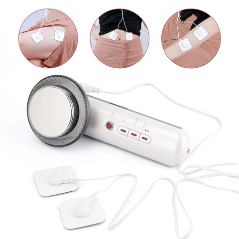 Ultrasonic Cavitation Face Lifting Beauty Machine EMS Infrared Ultrasound Body Slimming Massager Fat Burner Anti Wrinkle Device