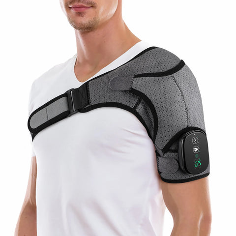 VIP Electric Shoulder Massager Heating Pad Vibration Massage Support Belt Shoulder Thermal  Brace