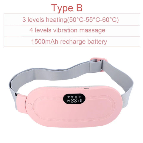 Heated Massage Warming Palace Belt For Girls During Menstrual Period Auntie Nuangongbao Intelligent Heating Waist Massage Device