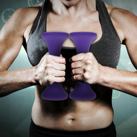 Hand Fitness Weights Set Holder Rack 2lb 3lb 5lb Bodybuilding Exercise Equipment Gym Weights