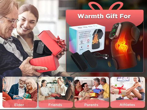 Electric Shoulder Heating Pad 3 Modes Vibration Shoulder Knee Elbow Relax Belt Big Area Thermal Massager Health Care
