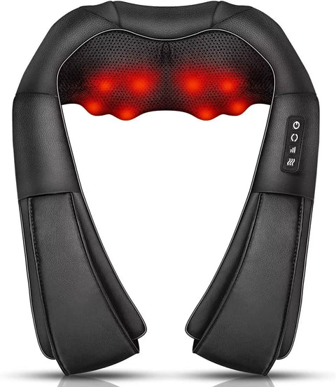 Shiatsu Back Neck Massager Electric Shoulder Massager with Heat Deep Tissue Home