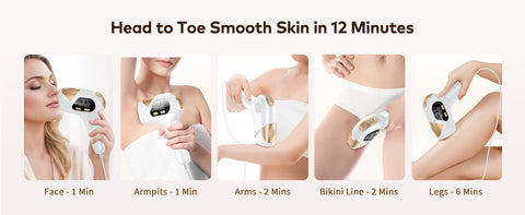 IPL Devices Hair Removal laser 9 Energy Levels 999900 Light Pulses Permanent Painless Laser Hair Removal for men women Whole Use