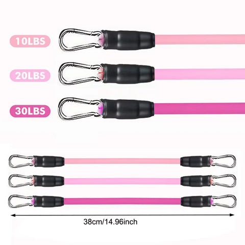 Fitness Workout Exercise Equipment Resistance Band Set Ankle Straps Yoga Elastic Fitness Bands  Gym Man And Woman Sport