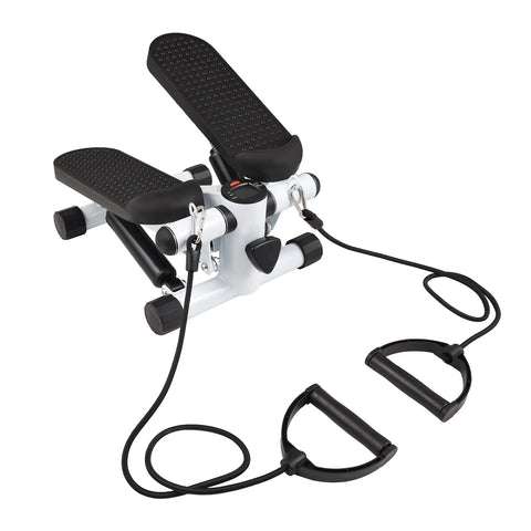 Stepper For Exercise At Home With Resistance Bands LCD Display Capacity 100kg Stair Stepper for Abdomen Waist Buttocks Legs