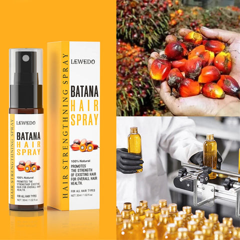Batana Oil 100% Pure African Hair Growth Oil Batana Hair Growth Mask Butter Anti Hair Loss Break Black Hair Regrowth Treatment