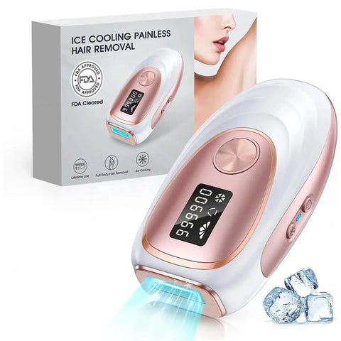 IPL Laser Epilator ice Cooling 999900 Flashes 2 Modes for Women Hair Trimmer Man Shaver Remover Bikinis Hair Cutting Machine