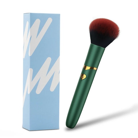 2 In 1 Portable Makeup Brush Rechargeable Electric Foundation Brush For Liquid Creams And Foundations