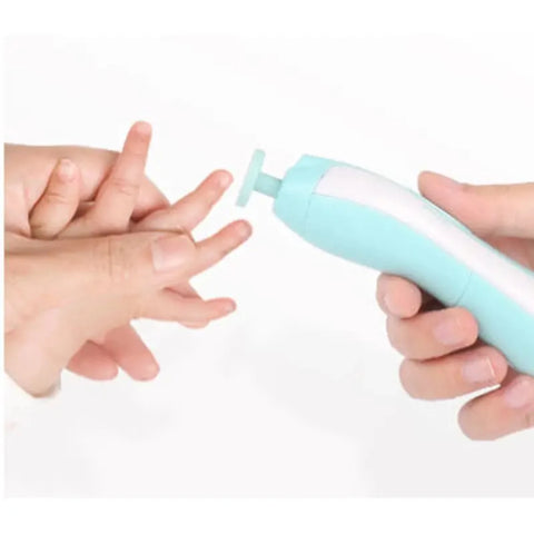 Safe, Gentle, and Light Electric Baby Nail Trimmer - Precise and Easy Nail Care Kit for Newborns and Toddlers, Clipper for Babie