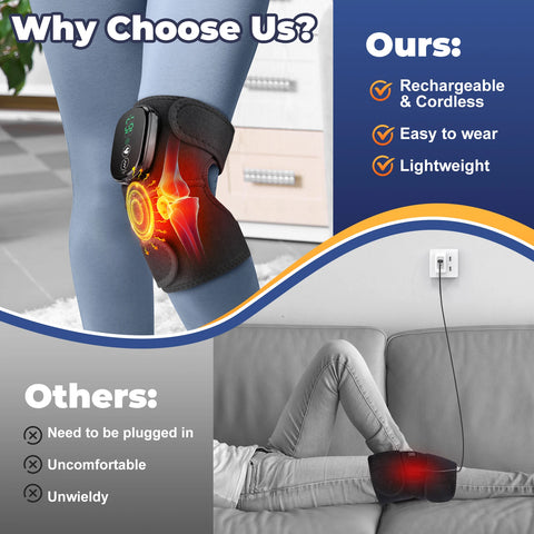 Electric Shoulder Heating Pad 3 Modes Vibration Shoulder Knee Elbow Relax Belt Big Area Thermal Massager Health Care