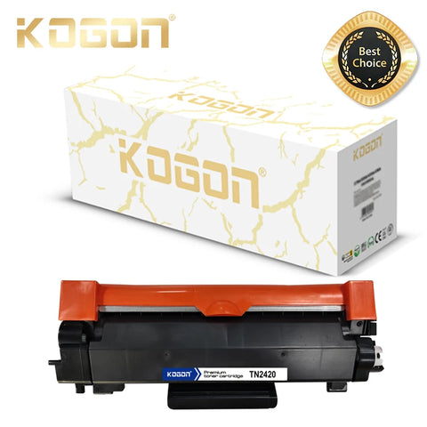 KOGON TN2420 2420 TN-2420 Toner with chip for Brother L2710DW L2730DW L2750DW L2350DW L2310D L2375DW L2220 370DN L2530DW L2510D