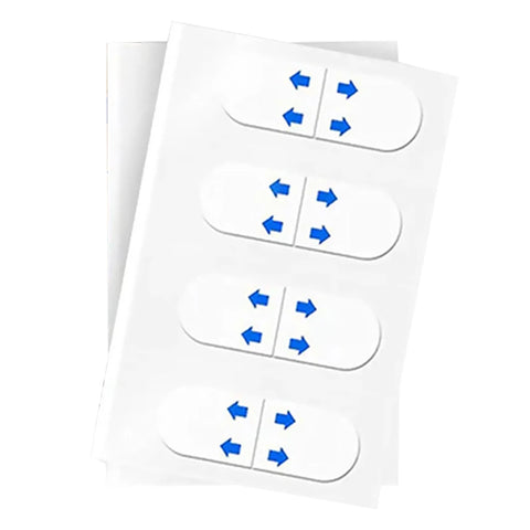 Portable Anti Wrinkle Beauty Stickers 60pcs Ingredient Safety Anti Wrinkle Face Tape Waterproof Elastic Breathable for Body Care
