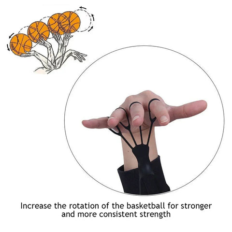 Basketball Shooting Aid Silicone Training Equipment Basketball Pitching Training Corrector Shooting Posture Hand Holder Gyro