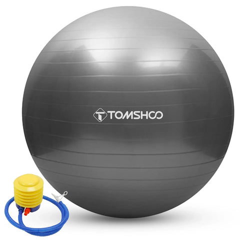 Antiburst Yoga Ball Thickened Stability Balance Ball Pilate Barre Physical Fitness Gym Ball 45CM/ 55CM/ 65CM/ 75CM Gift Air Pump