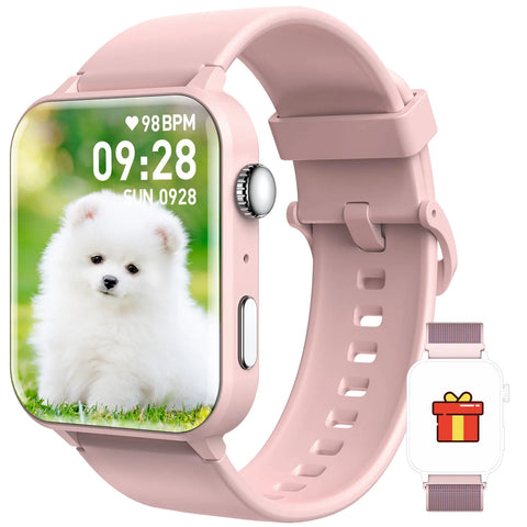 Baolubao Smartwatch 1.83 inch HD Display 300mAh Fitness Tracker Bluetooth Receive and make calls Sports Watch Pedometer