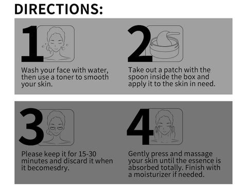 Ilisya-- Black Pearl Eye Mask  Gel Remove Dark Circles Anti-Puffiness Anti-Aging Moisturizing Eyes Care-60pcs