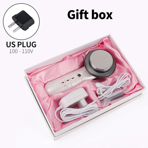 Ultrasonic Cavitation Face Lifting Beauty Machine EMS Infrared Ultrasound Body Slimming Massager Fat Burner Anti Wrinkle Device