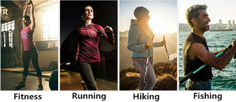 Waist Pack Double Pocket Waterproof Phone Belt Nylon Casual Small Bag Traveling Running Cycling Hiking Sport Traveling Shopping