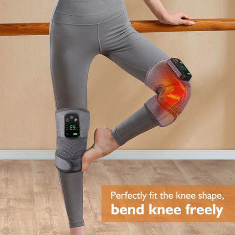 Electric Heating Vibration Massager for Shoulder Brace Belt Thermal Massage Knee Support Pad Arthritis Elbow Muscle Relaxation