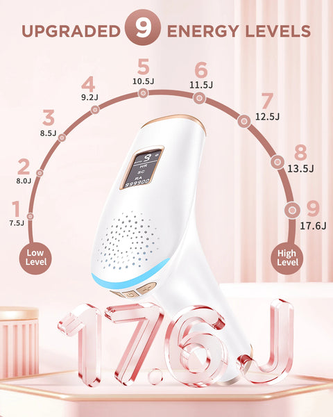 999900 Flashes 3-in-1 Laser Epilator Painless IPL Hair Removal for Women Bikini Legs Arms Laser Hair Remover Permanent Depilato