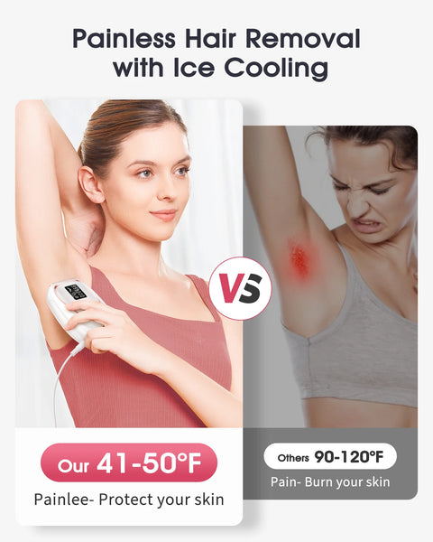 IPL Laser Epilator ice Cooling 999900 Flashes 2 Modes for Women Hair Trimmer Man Shaver Remover Bikinis Hair Cutting Machine