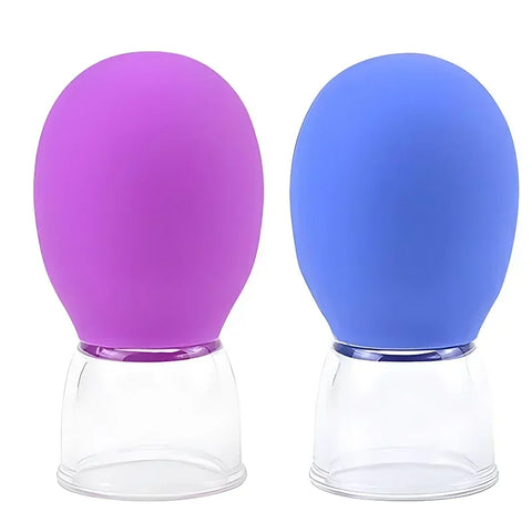 Silicone Cupping Massage Cup For Body Face Neck Eye Massager Vacuum Tank Body Facial Care, Anti-aging Beauty Tool Breast pump