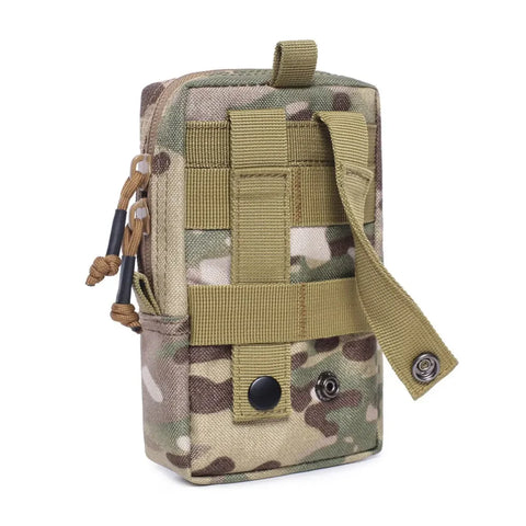 Men Tactical Molle Pouch Belt Waist Pack Bag Sports Running Belt Outdoor EDC Hunting Bag Mobile Phone Holder Pocket Rifle bag P
