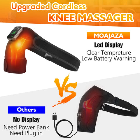 VIP Electric Shoulder Massager Heating Pad Vibration Massage Support Belt Shoulder Thermal  Brace
