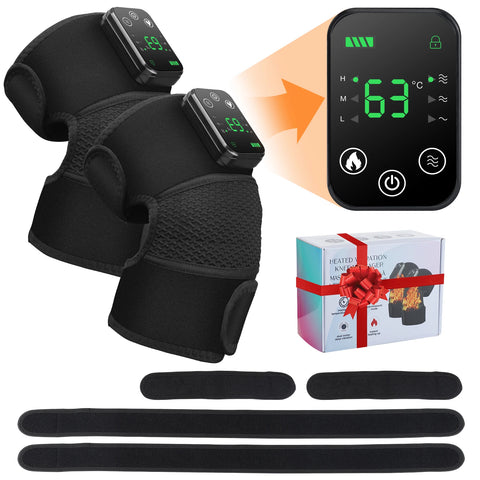VIP Electric Shoulder Massager Heating Pad Vibration Massage Support Belt Shoulder Thermal  Brace