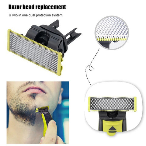 For-Philips OneBlade Razor Shaver QP2520/QP2630 Replacement Blade Head One Blade