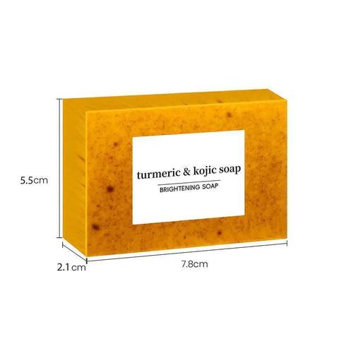 1/2/3PCS Turmeric Kojic Acid Brightening Skin Whitening Dark Lightening Acne Soap