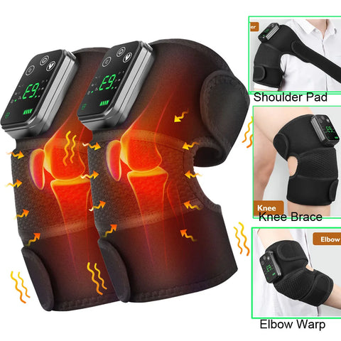 VIP Electric Shoulder Massager Heating Pad Vibration Massage Support Belt Shoulder Thermal  Brace