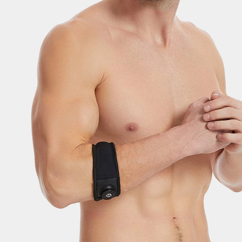 Adjustable Elbow Brace Tennis Elbow Brace Breathable Arm Support Band Non Slip Golf Elbow Strap Sports Elbow Protector Guard Pad