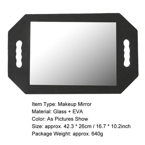 Makeup Mirror Professional Hairdresser Back Mirror for Hair Salon Barber Two Handed Beauty Salon Mirror Hairdresser Back Mirror