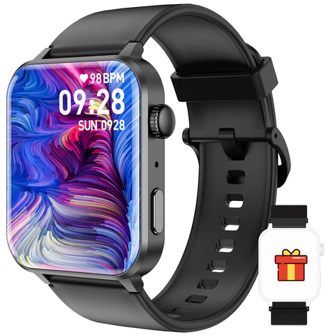 Baolubao Smartwatch 1.83 inch HD Display 300mAh Fitness Tracker Bluetooth Receive and make calls Sports Watch Pedometer