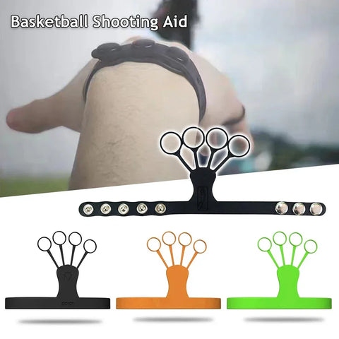 Basketball Shooting Aid Silicone Training Equipment Basketball Pitching Training Corrector Shooting Posture Hand Holder Gyro