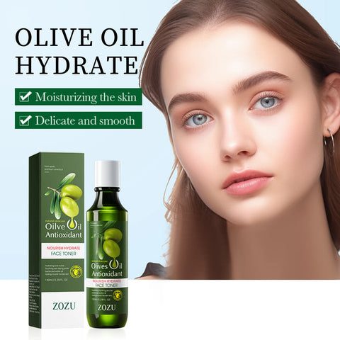 Olive Oil Antioxidant Skin Care Set 6-in-1With Facial Cleanser, Face Cream, Eye Cream, Lotion,Toner,Serum,Care Travel Facial Kit