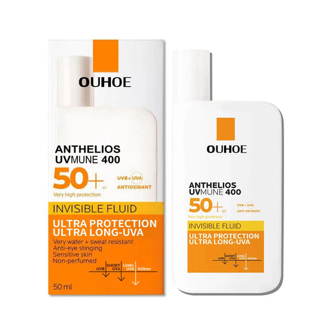 Liquid Sunscreen Whiten Moisturizing Repair Skin Face Sunblock Foundation UV Protection Oil Control Waterproof Sunscreen Cream