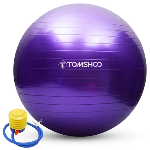 Antiburst Yoga Ball Thickened Stability Balance Ball Pilate Barre Physical Fitness Gym Ball 45CM/ 55CM/ 65CM/ 75CM Gift Air Pump