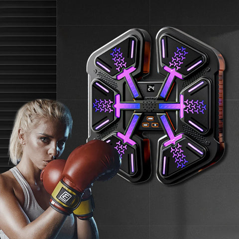 New Smart Music Boxing Machine for Children Adult Wall Mounted Boxing Trainer Home Sports Response Training Boxing Wall Target