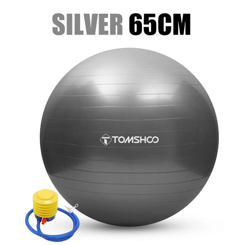 Antiburst Yoga Ball Thickened Stability Balance Ball Pilate Barre Physical Fitness Gym Ball 45CM/ 55CM/ 65CM/ 75CM Gift Air Pump
