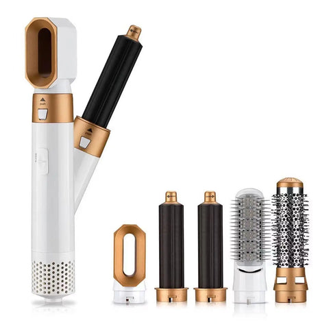 Electric Hair Dryer Hair 5 in 1  Styling Brush Hair Curler Air Styling Set UK