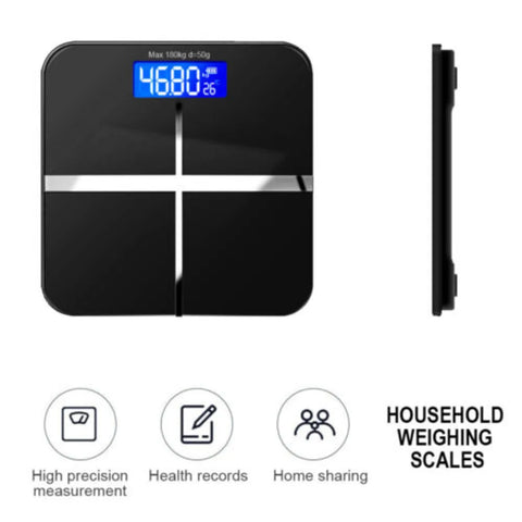 Weighing Digital Electronic Bathroom Scales For Body Weight