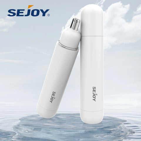 Sejoy Nose Hair Trimmer Men Women USB Rechargeable Waterproof Portable Ear Hair Trimmer Professional Facial Hair Trimmer