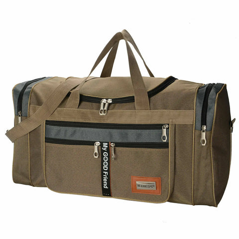 Mens Extra Large Big Sports Gym Holdall Travel Work Cabin Barrel Bag